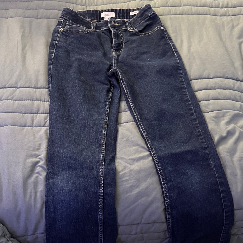 Forever 21 Kids Dark Blue Jeans